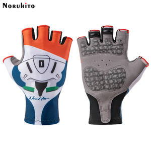 Sarung tangan berkendara Evangelion EVA mesin angka awal COSPLAY sepeda menyerap guncangan mobil jalan setengah jari buatan Tiongkok - Product Image 4