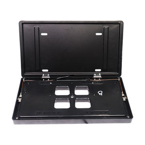 Marco para Placa de Matrícula con Control Remoto y Cubierta Oculta para Placas de 12x6 Pulgadas, Compatible con EE. UU. y Canadá - Product Image 5