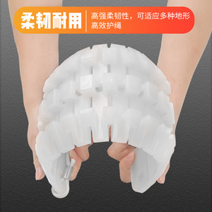 Plaque de protection de corde Xinda, double gaine de protection de corde, protection anti-abrasion pour tous usages de corde - Product Image 3