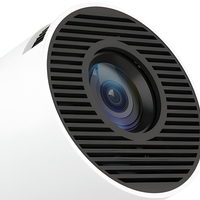 Projecteur intelligent LCD HY300 Pro 720P Android 11 WiFi 6 150 ANSI Lumens 360 Degrés Pivotant Mini Projecteur Portable Home Cinéma