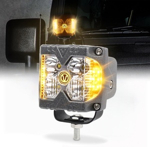 OVOVS-Foco de trabajo de 40W, luz Led impermeable, luz de trabajo estroboscópica lateral automática - Product Image 1