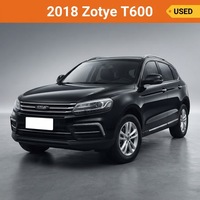 Voitures d'occasion 2018 Zotye T600 Coupé SUV 1.5T Turbo d'occasion avec toit ouvrant, faible kilométrage, vente chaude, exportation en gros