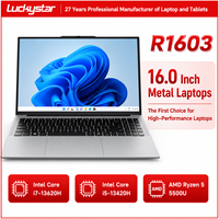 Luckystar OEM Nieuwe 16 Inch IPS Metalen Behuizing Zakelijke Laptop AMD Ryzen 5 5500U 4.0Ghz Notebook Computer Draagbare Computer