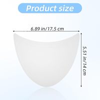 Arbre à chaussures unisexe en plastique transparent, 20 pièces, chaussures de sport en cuir, protège-plis, civière flexible