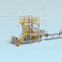 Moulage de corniche en polystyrène extrudé, ligne de production de corniche en XPS