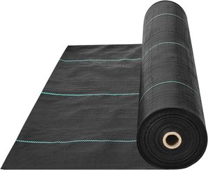 Telo Pacciamante Anti-Erbacce Resistente 4ftx100ft, Tessuto Anti-Erbacce 3.2oz - Product Image 1