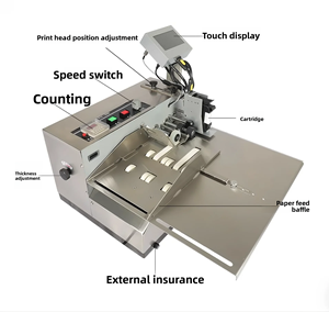 380FBD-2 Automatique USB Texte Symboles QR Codes Barres Images Production Date Codage Machine - Product Image 5