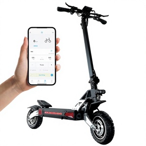 Service de réparation pour trottinettes électriques à deux roues, moteurs doubles 52V 21Ah, pneus pneumatiques pour utilisateurs seniors via application, 150kg - Product Image 1