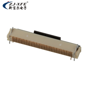 Xinfuer 0.5mm Pitch 16 30 40 pin <span class=keywords><strong>FPC</strong></span> kết nối zif thẳng SMT lật loại <span class=keywords><strong>FPC</strong></span> kết nối - Product Image 4