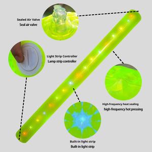 Nuovo Bastone Gonfiabile Luminoso per Nuoto con Luci Integrate <span class=keywords><strong>Effetto</strong></span> Lampeggiante Modello D2112 Design Monocolore - Product Image 4