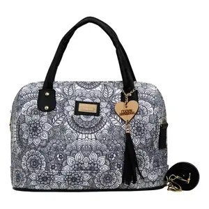 Bolsa de Compras de Yute para Mujer Fana Dariana, Cierre con Broche Grande, Apta para Veganos - Product Image 4