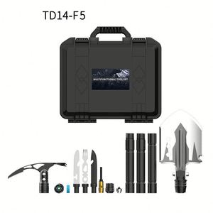 Ensemble pioche-tactique, hache et lampe torche pour le camping, équipement de survie multifonctionnel, logo personnalisé - Product Image 2