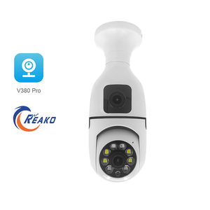 V380 RVSQ002 1 1 megapixel WIFI Indoor Security CCTV-Lampen kamera Dual Lens Nachtsicht-Bewegungs erkennung TF-Karte Cloud Data Storage CMOS - Product Image 1