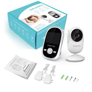 <span class=keywords><strong>Caméra</strong></span> de surveillance pour bébé intelligente et économique SM25, écran de 2,4 pouces, 480*640P, audio bidirectionnel, vision nocturne, télécommande, rotation, lecteur de musique - Product Image 6