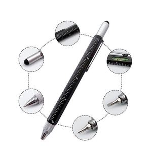 Stylo à bille en métal personnalisable Ys60 avec logo, échelle en cm/pouces et fonction de niveau d'eau, cadeau promotionnel, stylo d'ingénierie personnalisé - Product Image 3