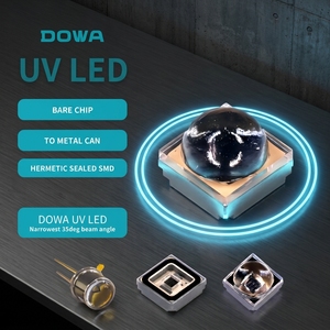 หลอดไฟ LED UVA <span class=keywords><strong>DOWA</strong></span> 340nm 35 องศา กำลังไฟปานกลาง แบบปิดผนึก SMD ปรับความสว่างได้ สำหรับการบ่มวัสดุ - Product Image 1