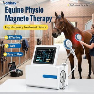 Appareil de massage animal personnalisable à thérapie magnétique PEMF pour soulager les douleurs articulaires après l'activité, avec laser magnétique PEMF - Product Image 1
