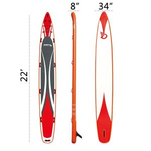DAMA Surfboard Outdoor <b>Inflatable</b> Sup Board Paddle Water Sports Surfing DF880 Couple Air Sup Soft Surfboard <b>Inflatable</b> - Product Image 4
