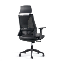 Prix de gros Chaise de bureau de luxe ergonomique pour ordinateur siège pivotant en PU chaise de bureau exécutive pour PDG avec soutien lombaire