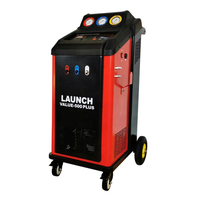 LAUNCH VALUE-500 PLUS R134a R1234YF Máquina de Servicio de Aire Acondicionado para Automóviles, Recuperación y Recarga de Gas, Totalmente Automática