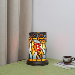 Mozaïek tafellamp Marokkaanse stijl Kleurrijke handgemaakte glazen vaas Tiffany mozaïek tafel nachtlampje voor slaapkamer woonkamer decor - Product Image 3