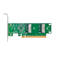 Adaptor Ekstensi Slot PCI-E X16 Male ke X16 Female untuk U.2 NVMe SSD / PCIe 5.0 X16 X8 X4 Graphics Riser Card, Kabel Ekstensi Tersedia