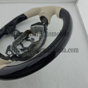 Productos Populares, Novedades, Cuero Perforado con Acabado Negro Piano para Volante de Coche Nissan - Product Image 6