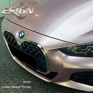 VN140 Crystal Passion Powder Autocurativo Anti Scratch UV Prueba Cambio de color Pegatinas de coche PVC Car Wrap Producto de vinilo Películas de coche - Product Image 5
