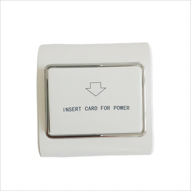 Energy Saving Hotel RFID Card Power Switch for 86 Mounting Box Installation 125KHz Frequency