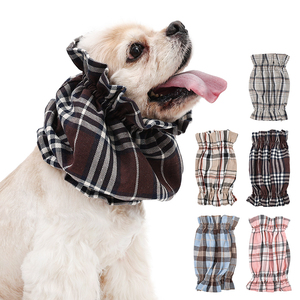 Cache-oreilles élastiques confortables et respirants en tissu pour chiens à poils longs – Vêtements pour animaux de compagnie pour la protection en extérieur - Product Image 1