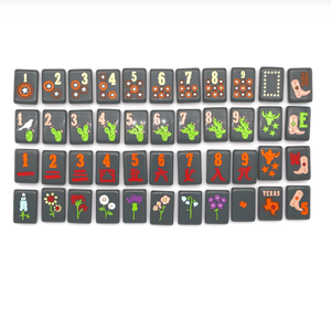 Tuiles de Mahjong de Luxe en Acrylique de Qualité Supérieure, Inspirées du Cloisonné, Gravées au Laser, pour la Personnalisation des Marques E-commerce - Product Image 5