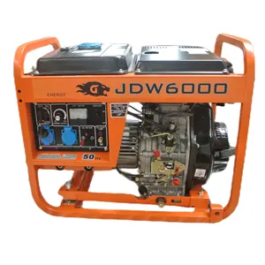 Soldador Cum Gerador! 2mm 3.2mm 180A Outdoor Heavy Duty 10Hp Electric Welding Machine Soldador Gerador Diesel Soldagem Gerador