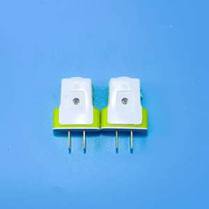 Enchufe Fijo de Dos Puntas 1025, Nuevo Estilo, Conector de Alimentación de Dos Puntas, Enchufe Plano, Tipo T Verde, 16A, Recubierto de Goma, Resistente a Caídas - Product Image 5