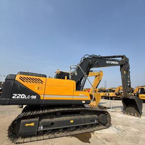 Precio de fábrica Excavadora usada HYUNDAI 220-9S 210 225 Excavadora hidráulica sobre orugas con precio competitivo - Product Image 4