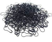 1000 pièces épingles de sûreté à ampoule noire en métal, épingles de sûreté en forme de gourde pour l'artisanat de vêtements et les accessoires de maison de bricolage