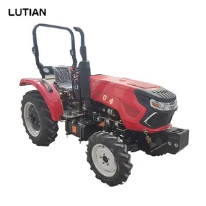 LUTIAN 트랙터 공급 업체 새로운 가격 트랙터 50hp 60hp 70hp 8 + 8 시프트 전송 농부를위한 전기 스타터 휠 트랙터