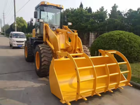 Chargeuse sur pneus de 1,2 tonne de marques chinoises renommées, capacité nominale de 1200 kg, mini-chargeuse sur pneus Lonking CDM926