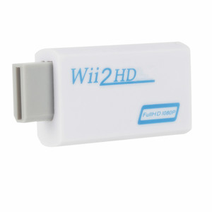 Convertisseur Wii vers HDMI Adaptateur Wii vers HDMI 1080p 720p Connecteur de sortie <span class=keywords><strong>vidéo</strong></span> et audio 3,5 mm Prise en charge de tous les modes d'affichage Wii - Product Image 2