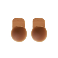 Vente en gros Cache-tétons en silicone push-up de 10 cm, effet liftant instantané, doux, couleur chair, auto-adhésif, réutilisable, imperméable, OEM