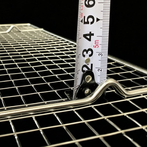 Grands plateaux de déshydratation en maille métallique en acier inoxydable SUS 304 de qualité alimentaire pour four, pour le séchage de gâteaux, de pains, et comme grille de refroidissement pour la cuisson du bœuf séché - Product Image 2