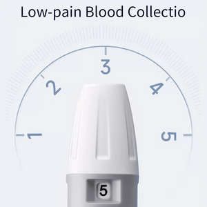 Monitor <span class=keywords><strong>de</strong></span> Glucosa en Sangre Eléctrico Simple y Preciso para Uso Doméstico, Glucómetro Médico Multifuncional Digital, Medidor <span class=keywords><strong>de</strong></span> Glucosa en Sangre para Diabetes con Certificación CE - Product Image 2