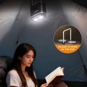 New Style High Brightness Adjustable <b>LED</b> <b>Rechargeable</b> Portable IP44 Rated Camping Telescopic Rotatable Work <b>Light</b> Flashlight - Product Image 4