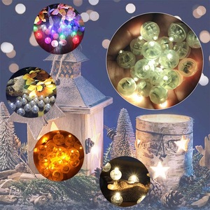 Multicolor LED Balloon <strong>Light</strong> <strong>Rainbow</strong> Colored Round Led Flash Mini Ball <strong>Light</strong> for Paper Lantern Balloon Halloween Christmas Decor - Product Image 5