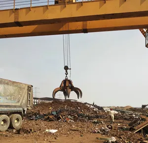 Kenancranes Metaalafval Ijzer Laden Radio Afstandsbediening Hydraulische Grijper