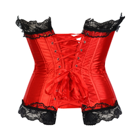 Corset respirant en satin pour femme, amincissant et sculptant le corps entier, avec design ajustable pour une silhouette affinée, idéal pour les mariages