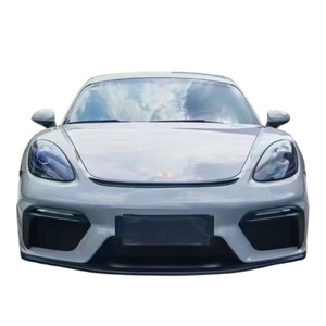 Para 13-15 Porsche Boxster981 Upgrade 16-23 <span class=keywords><strong>Porsche718</strong></span> 982 Los faros delanteros y traseros están rodeados de placas de hoja izquierda y derecha - Product Image 2