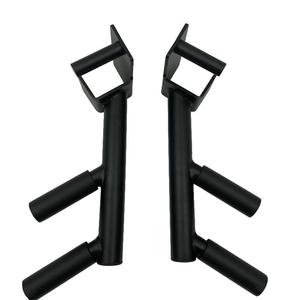 MKAS <span class=keywords><strong>Squat</strong></span> attacco a cremagliera di alimentazione supporto stretto e ampi tuffi doppi manici accessori per barra di immersione Fitness - Product Image 1
