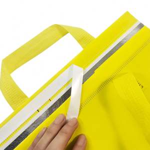 Sacs isothermes jetables en aluminium non tissé portables pour la livraison de nourriture, de boissons et de restauration rapide - Product Image 5