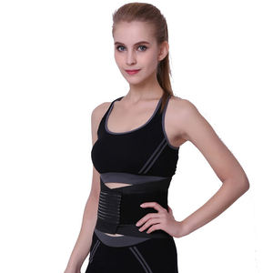 <span class=keywords><strong>Ceinture</strong></span> de soutien lombaire élastique respirante en Spandex et Nylon pour l'haltérophilie, les squats profonds et les soulevés de terre - Fine et flexible - Product Image 6