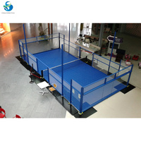 Terrain de plateforme de Tennis à palette Offre Spéciale polyvalent, plus d'absorption des chocs, terrain de Tennis à palette